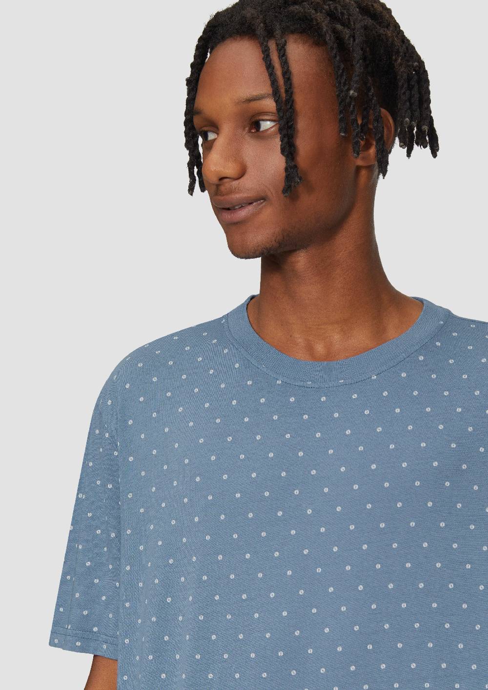 S.Oliver Gewaschenes T-Shirt mit All-over-Print Riesige Rabatte