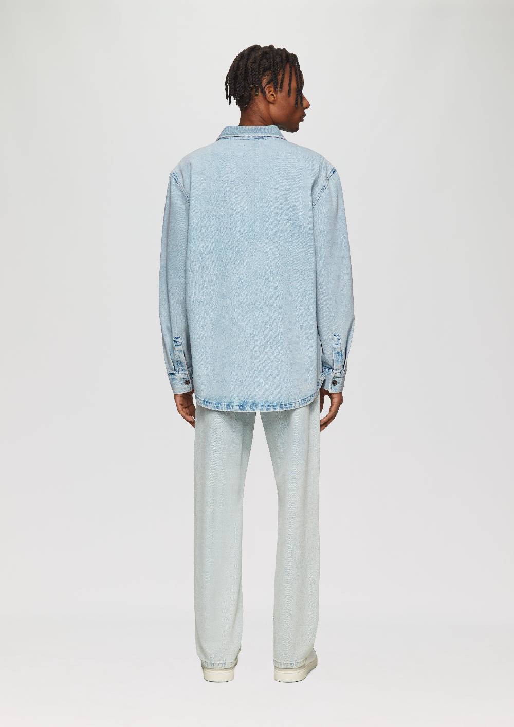 S.Oliver Relaxed Fit: Denim-Hemd aus Baumwolle Kostenloser Versand international