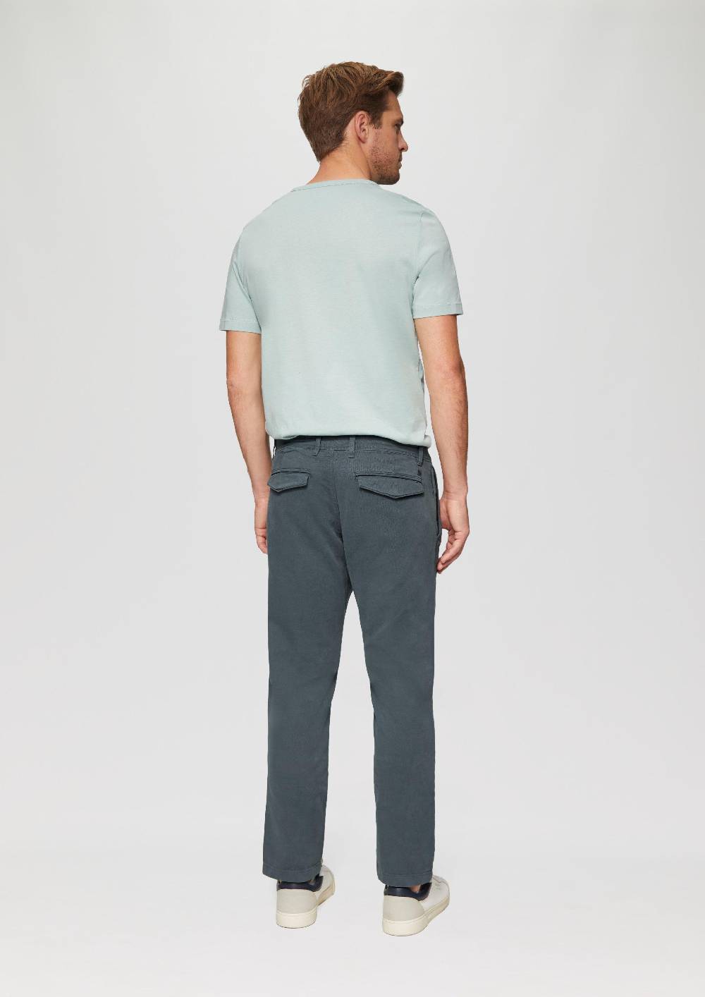 S.Oliver Regular Fit: Strukturierte Chino aus Baumwollstretch Fabrikladen