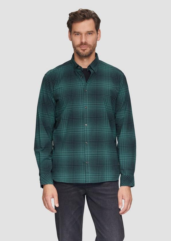 S.Oliver Regular Fit: Hemd mit Button-Down-Kragen aus Baumwollstretch Meist gekauft