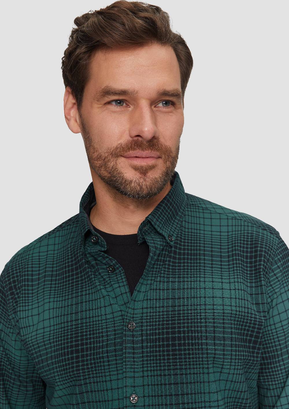 S.Oliver Regular Fit: Hemd mit Button-Down-Kragen aus Baumwollstretch Meist gekauft