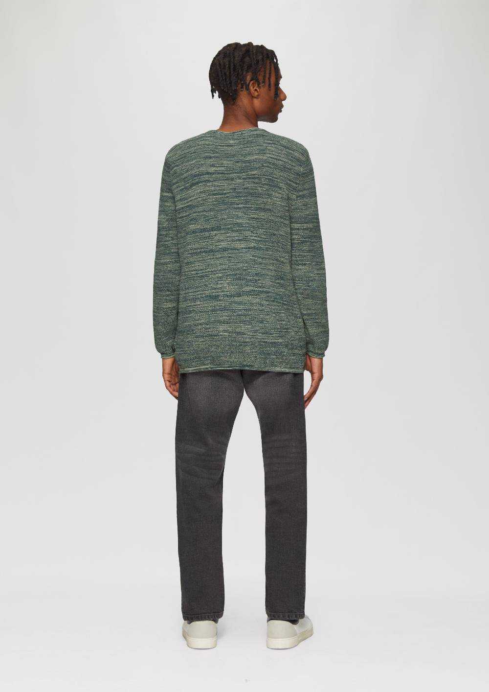 S.Oliver Strickpullover in Melange-Optik Sonderangebot