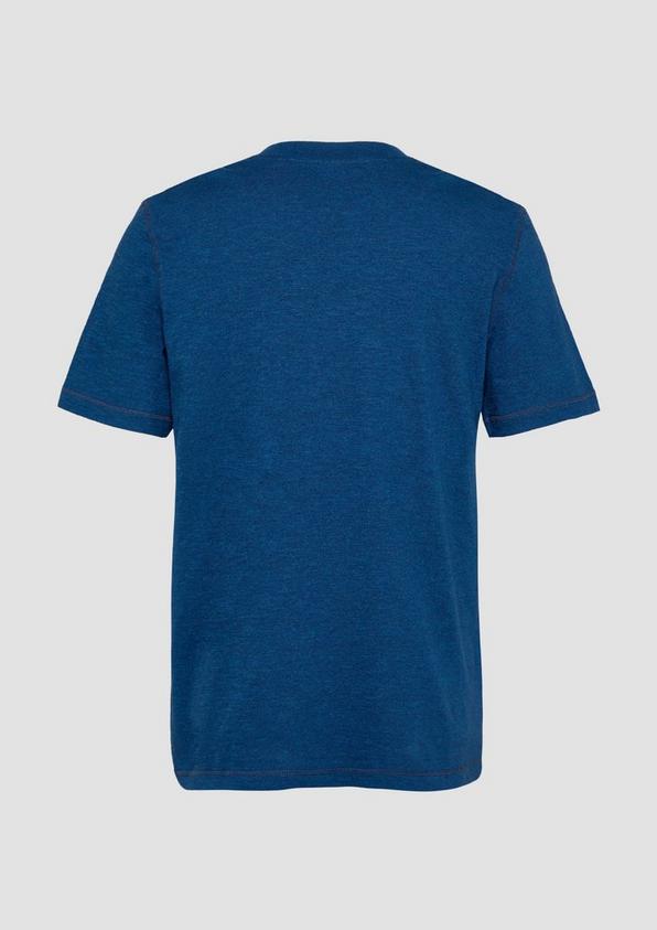 S.Oliver Meliertes Baumwollshirt