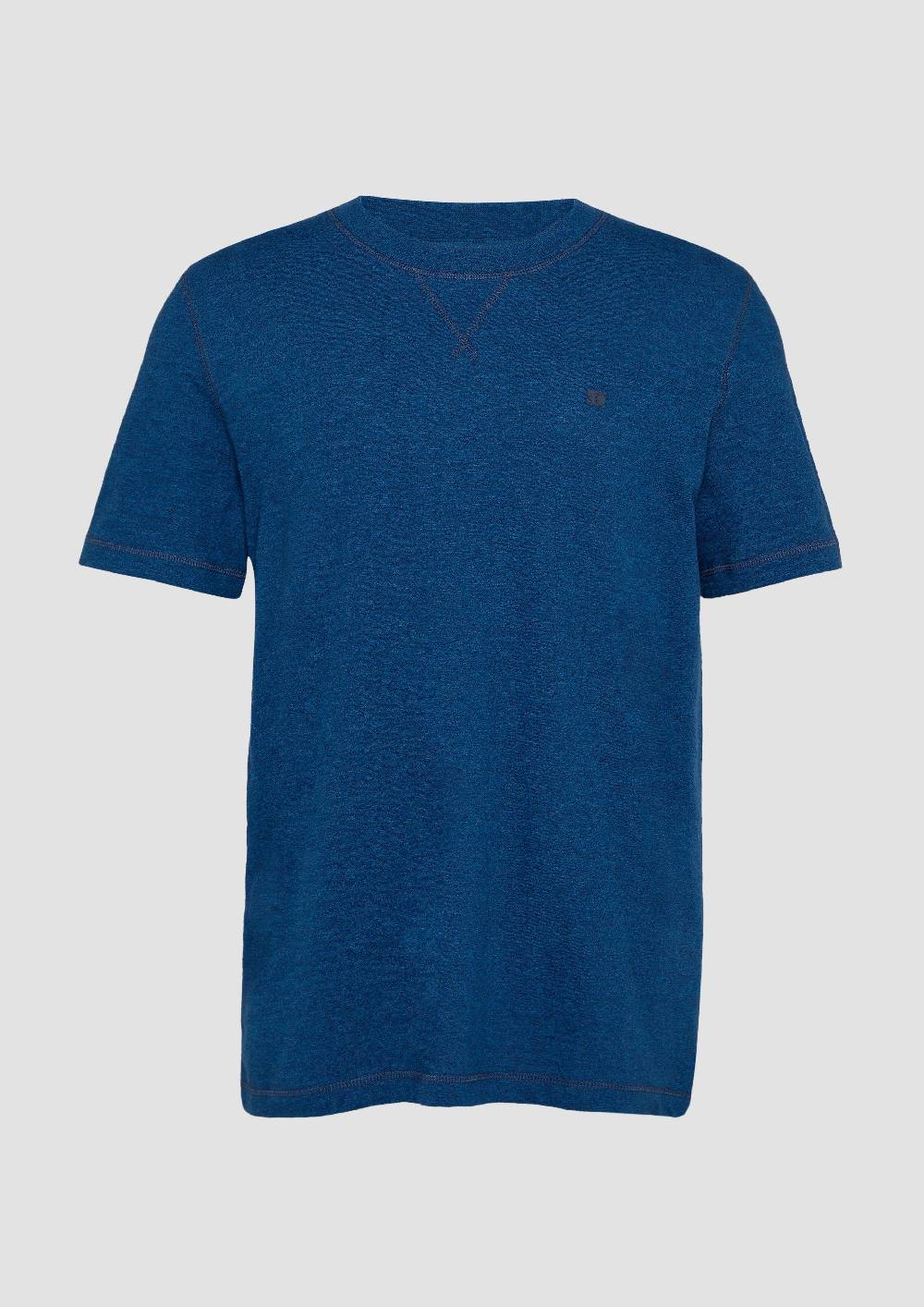 S.Oliver Meliertes Baumwollshirt Flash Sale