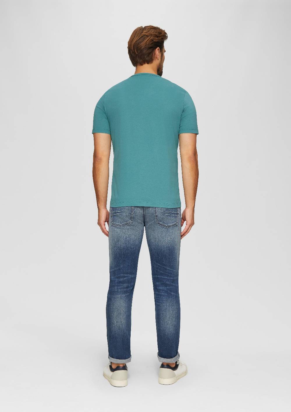 S.Oliver T-Shirt mit Logostickerei Cyber Monday