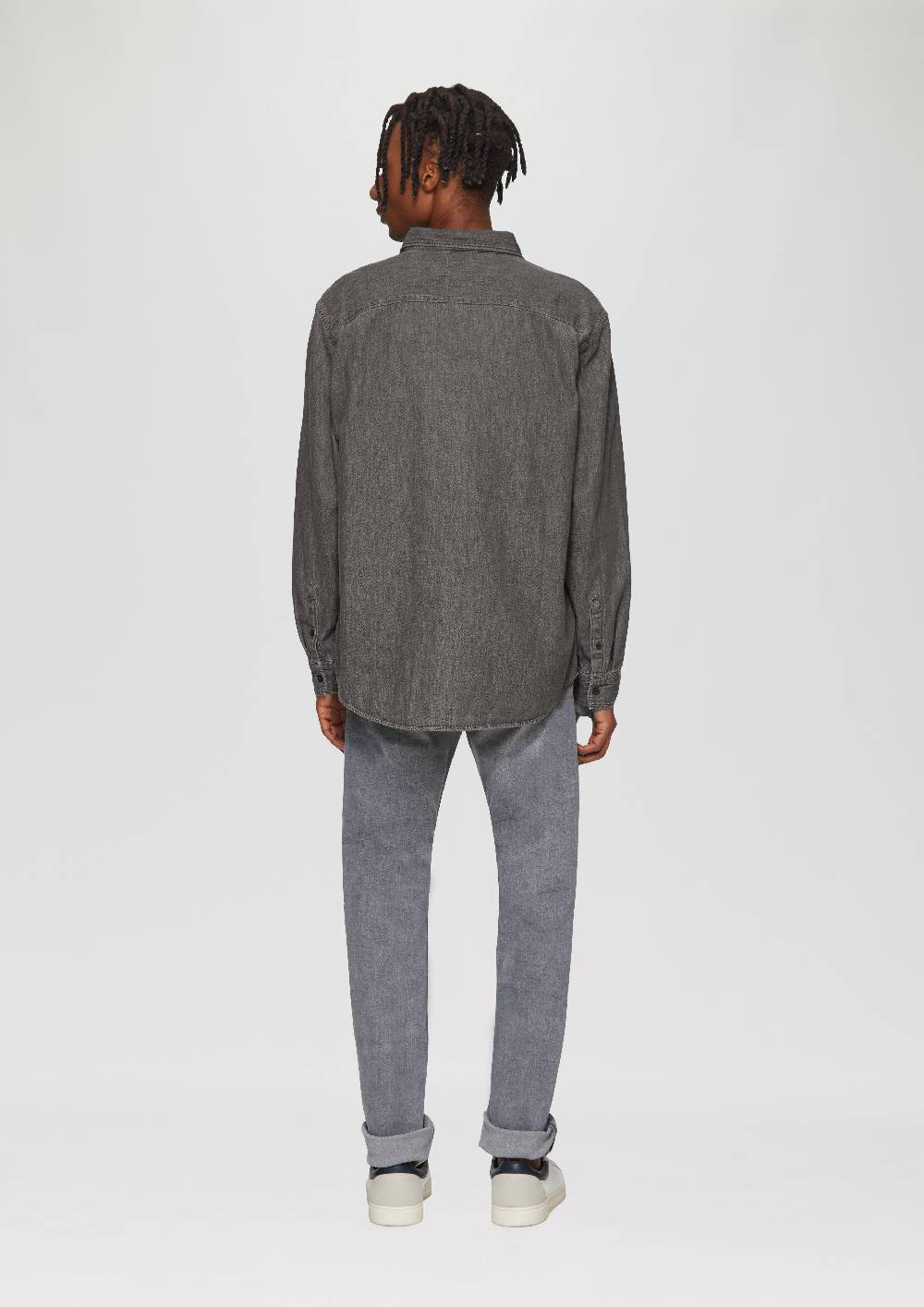 S.Oliver Regular Fit: Denim-Hemd Online Outlet
