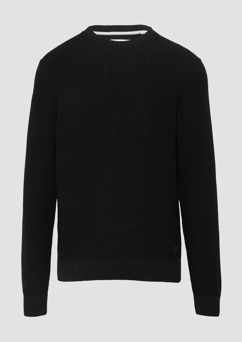 S.Oliver Strickpullover mit Musterstruktur Zeitlich begrenztes Angebot