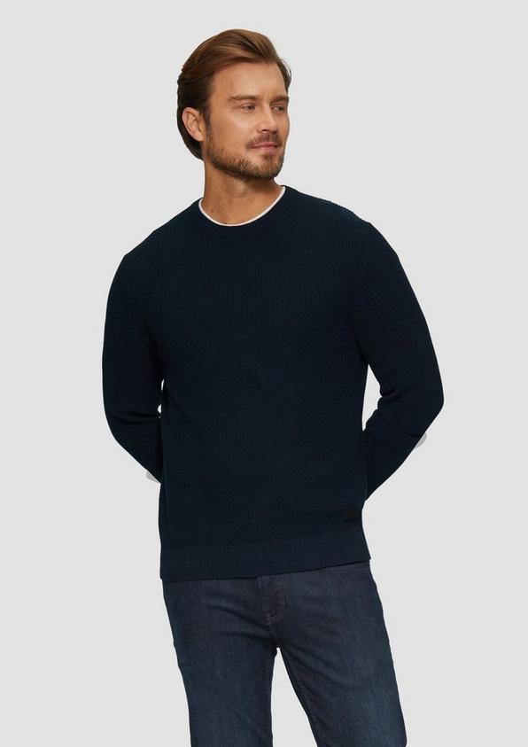 S.Oliver Strickpullover mit Musterstruktur Exklusive Angebote
