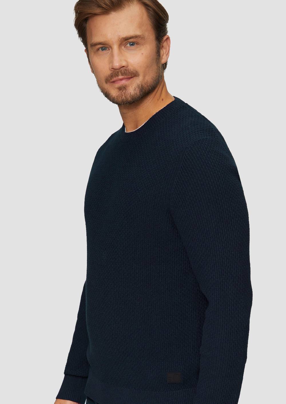 S.Oliver Strickpullover mit Musterstruktur Exklusive Angebote