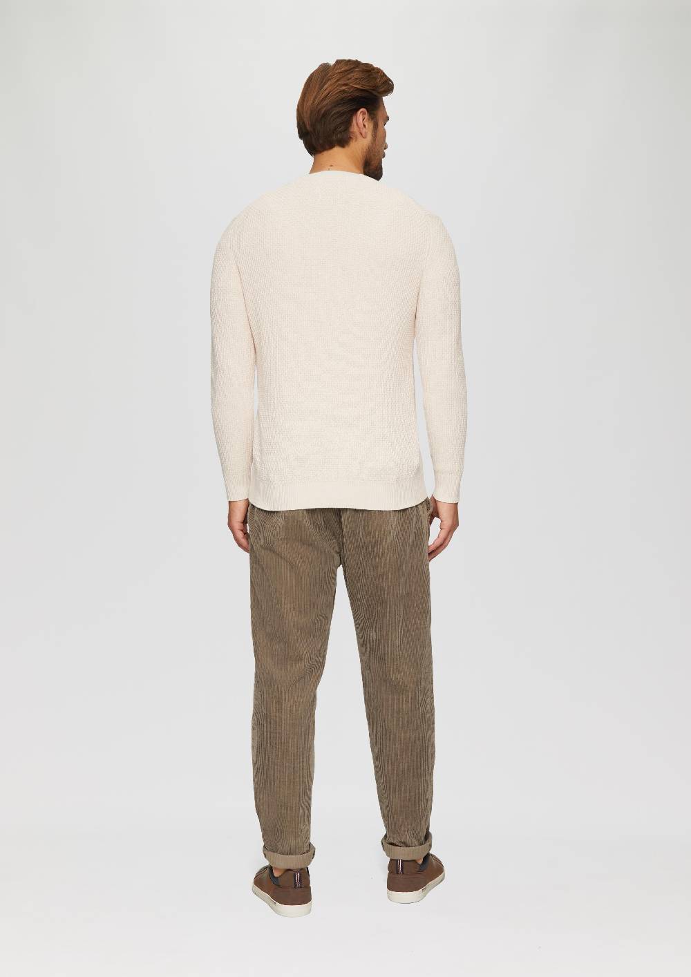 S.Oliver Strickpullover mit Musterstruktur Blitzangebot