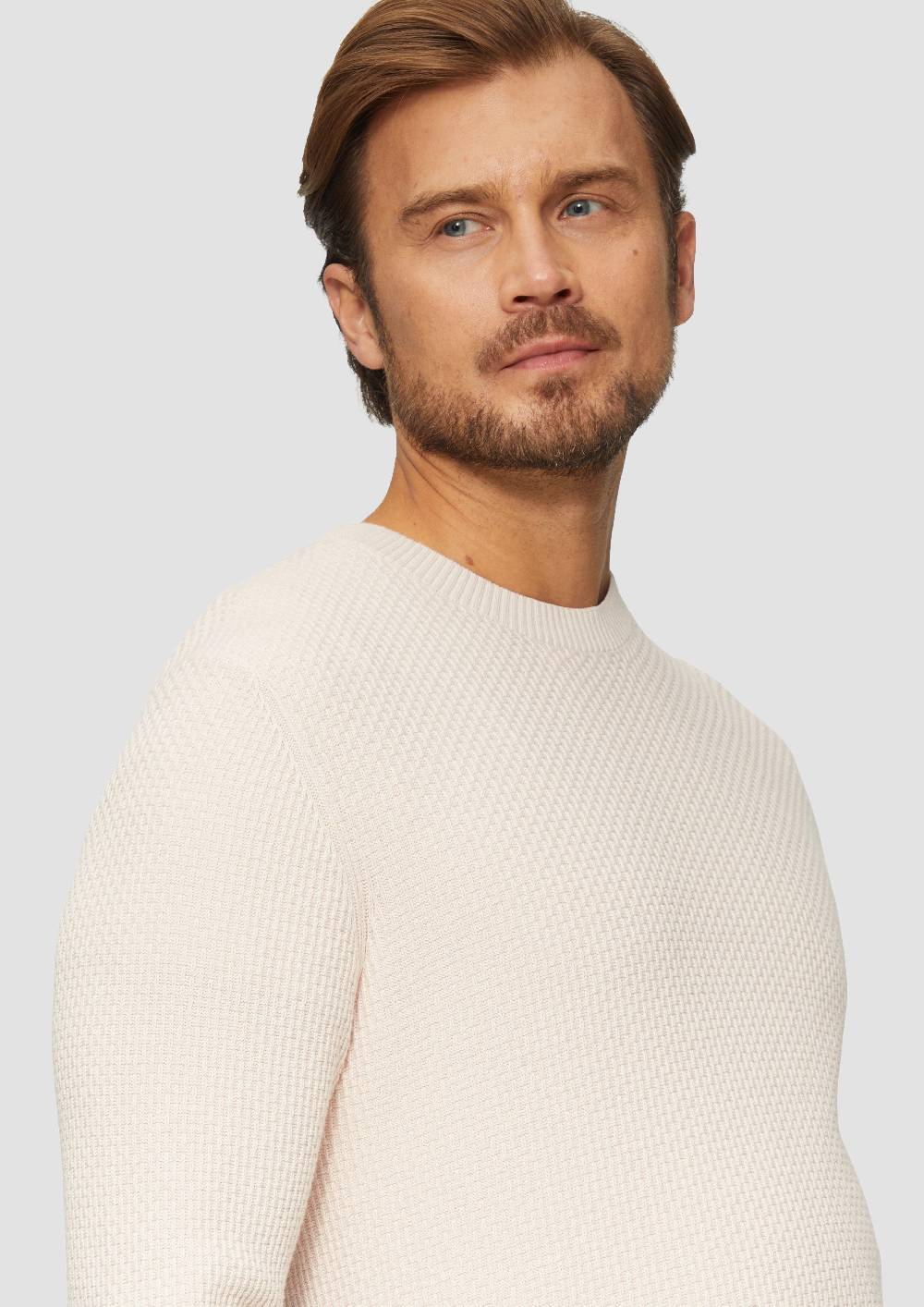 S.Oliver Strickpullover mit Musterstruktur Blitzangebot
