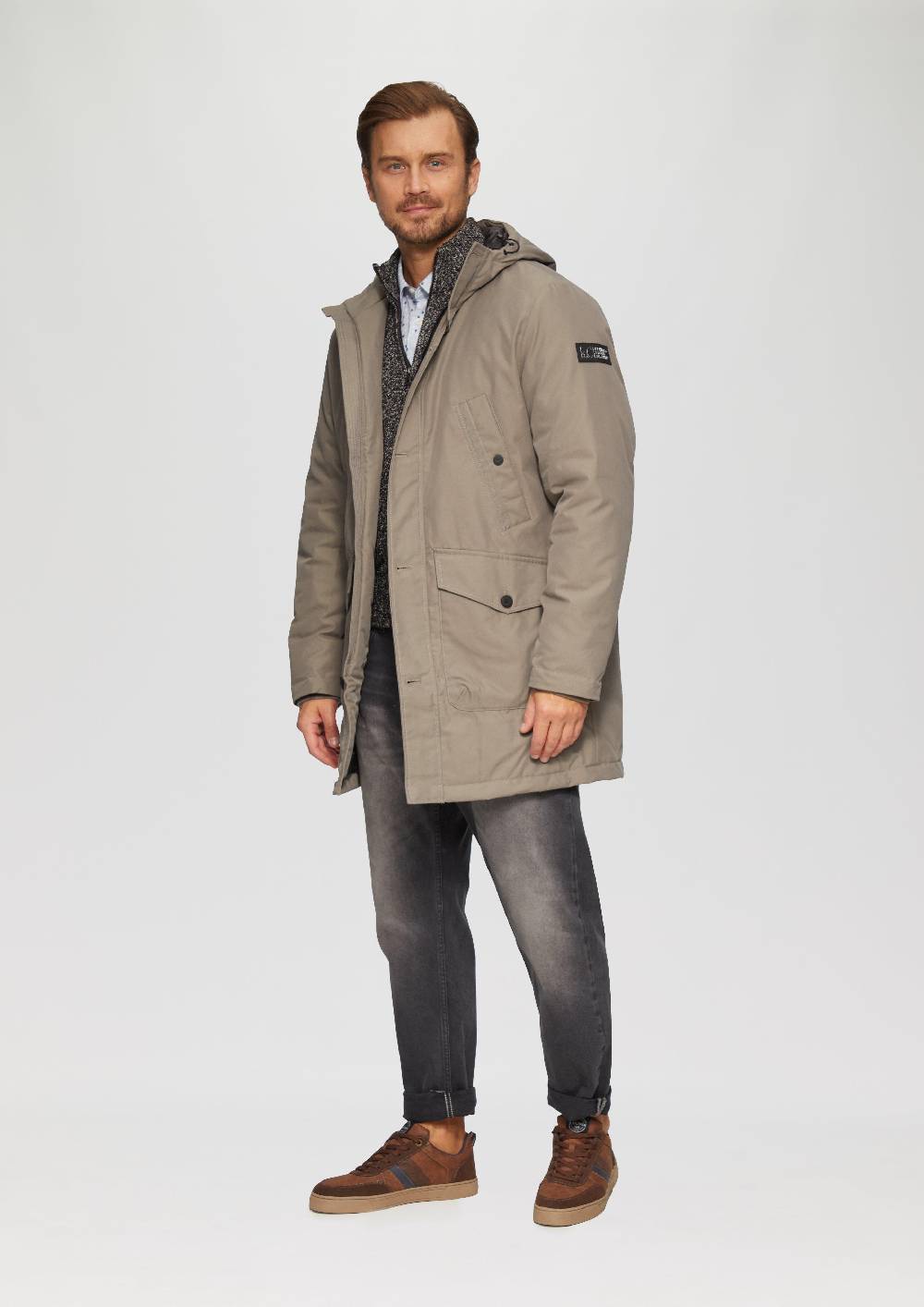 S.Oliver Parka mit Kapuze Große Rabatte