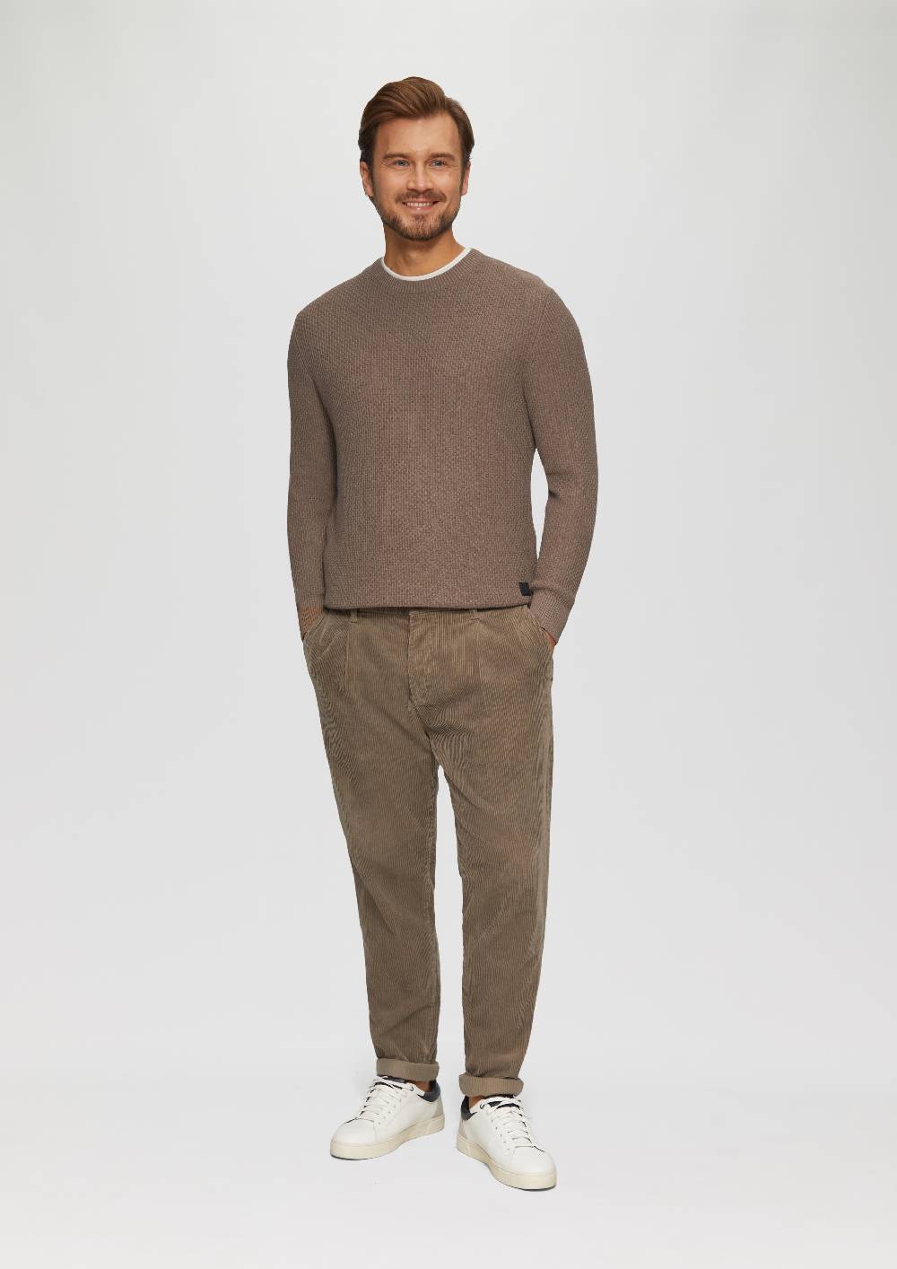 S.Oliver Strickpullover mit Musterstruktur Bestseller