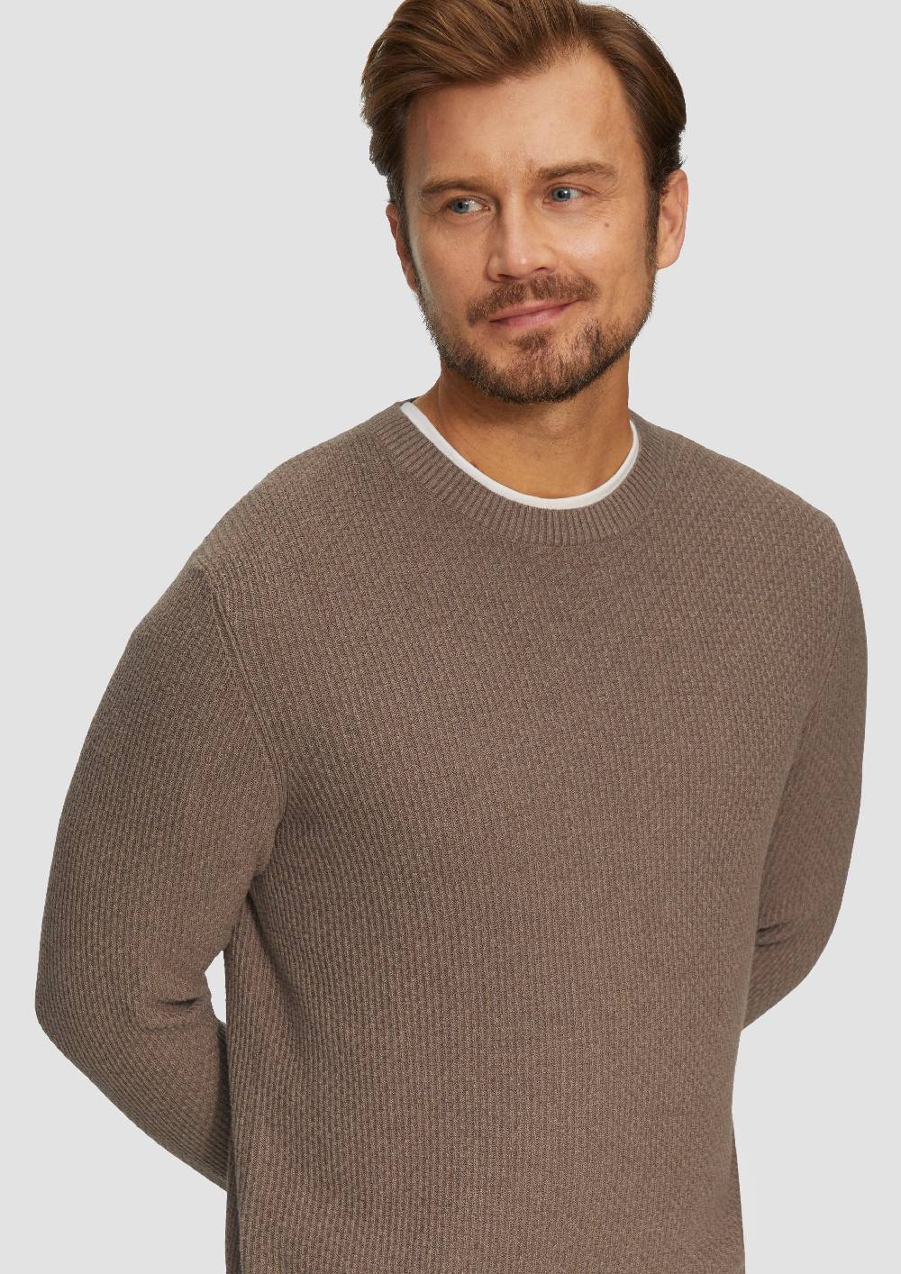 S.Oliver Strickpullover mit Musterstruktur Bestseller