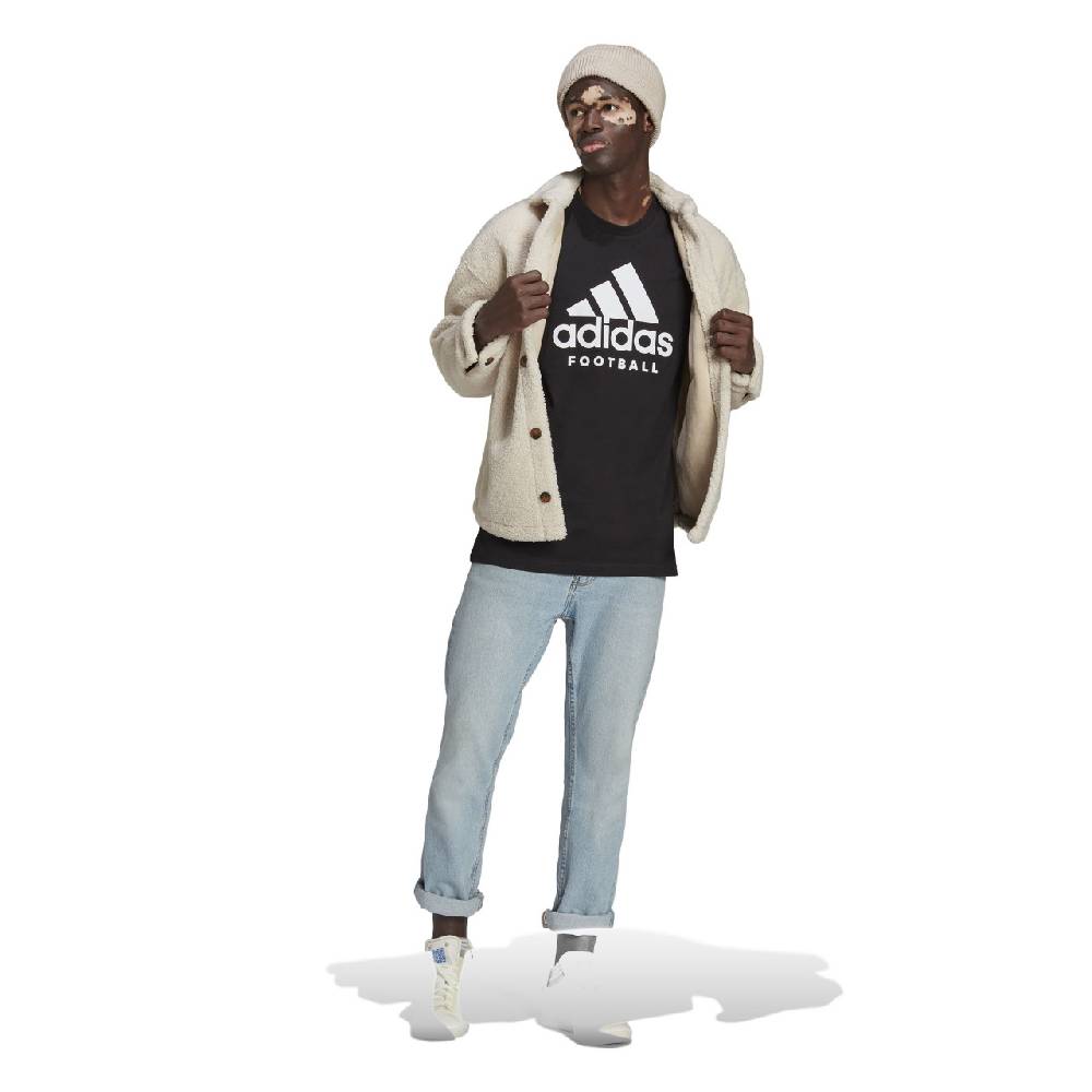 Saller adidas Football Logo T-Shirt Nur noch ein Tag übrig