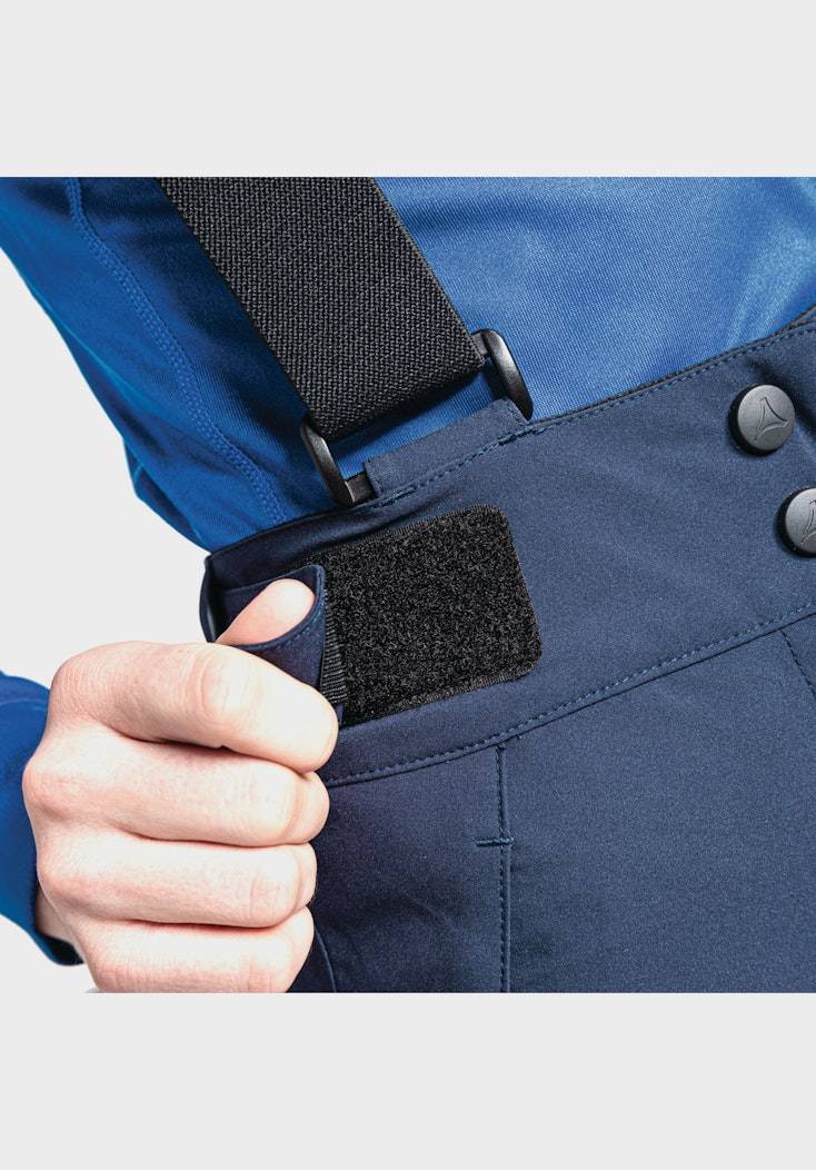 ﻿Schöffel Warme Skihose mit elastischen Hosenträgern Blitzverkäufe