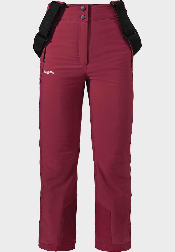 Schöffel Warme Skihose mit elastischen Hosenträgern Großer Ausverkauf