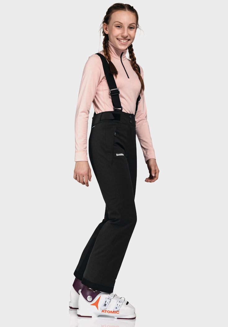 Schöffel Warme Skihose mit elastischen Hosenträgern Preisnachlass