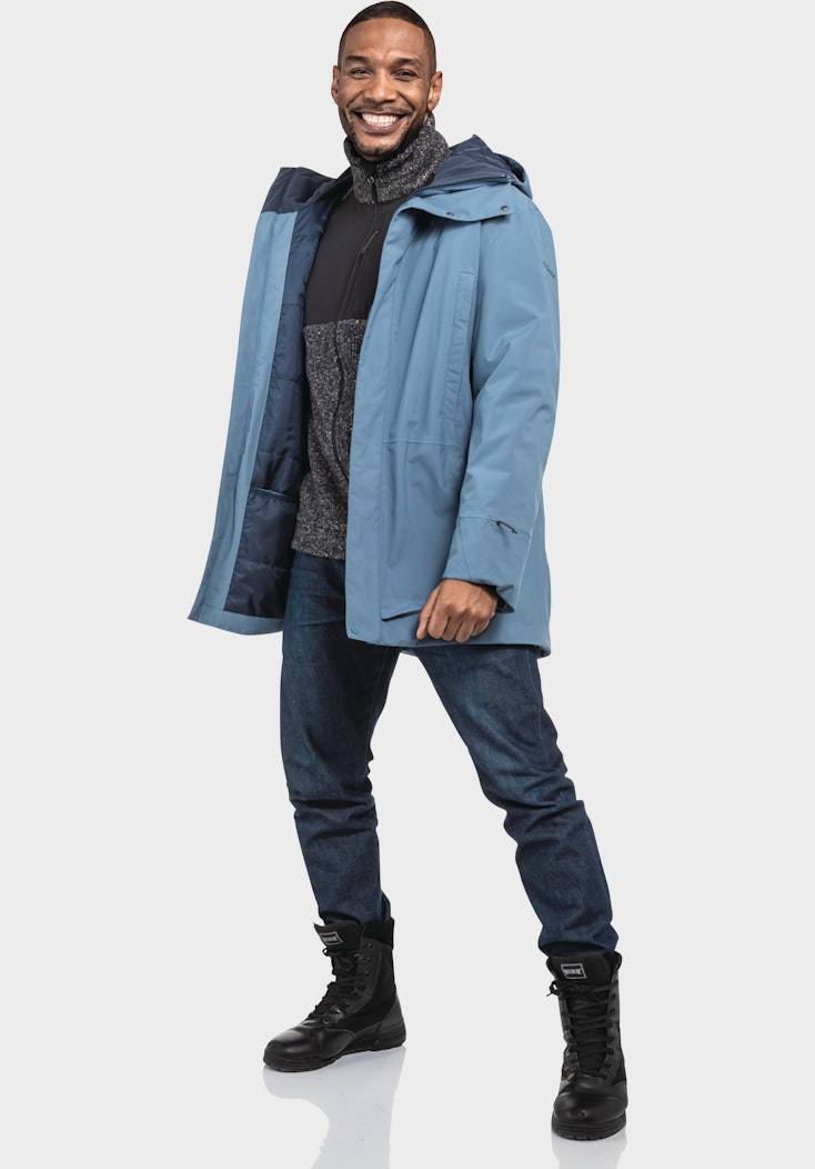 Schöffel Wasserdichter, warmer & stylischer Parka Im Verkauf