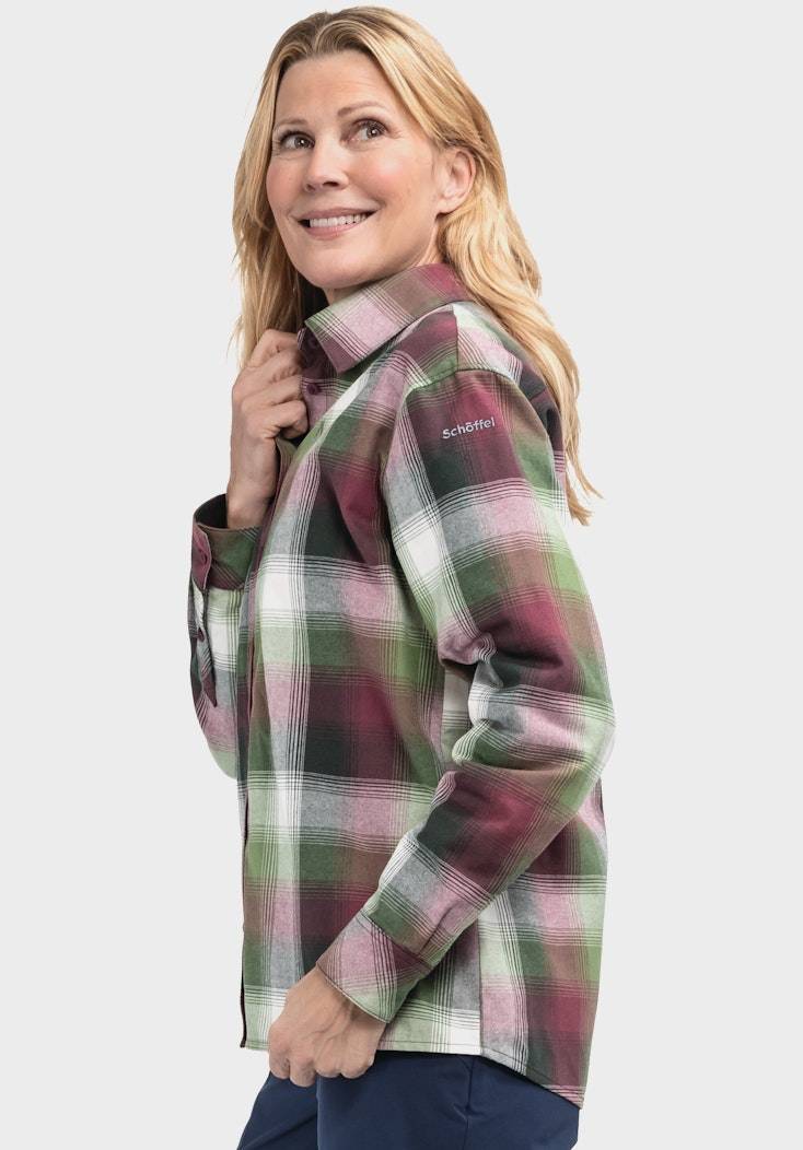 Schöffel Wanderbluse mit krempelbaren Ärmeln Preisnachlass