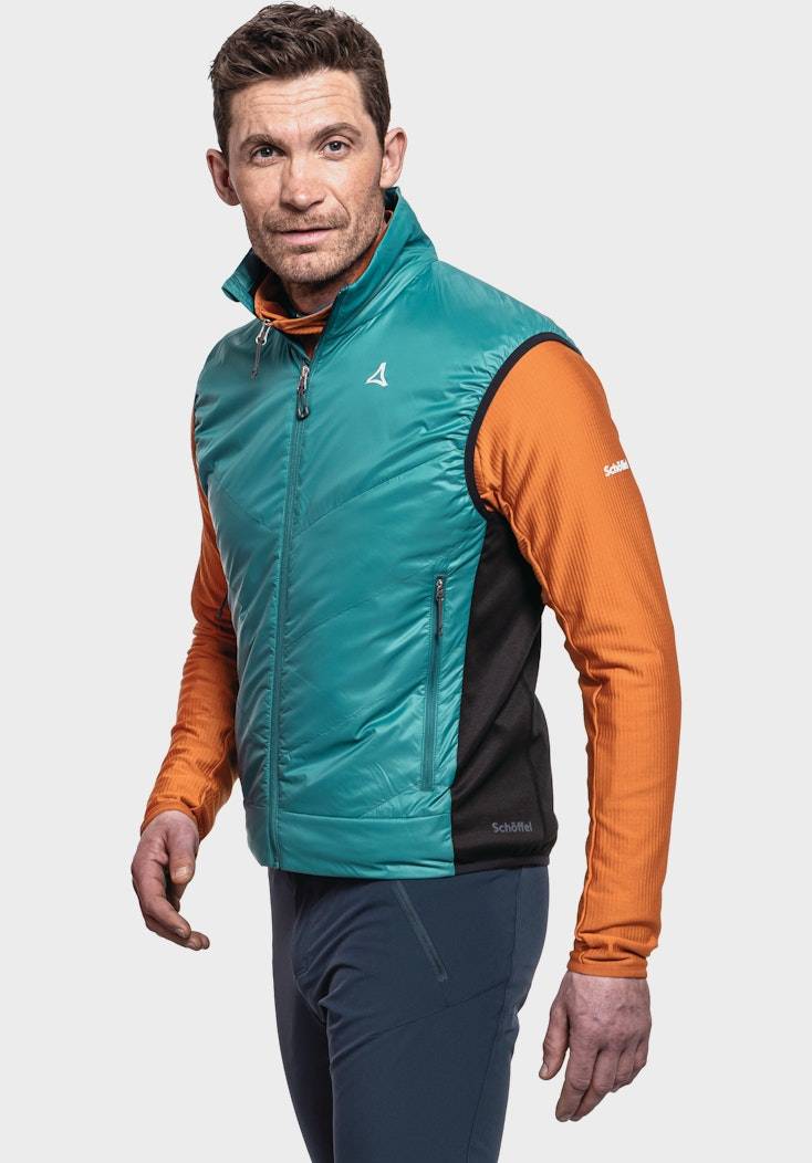 Schöffel Winddichte Hybridweste zum Wandern Tiefpreis