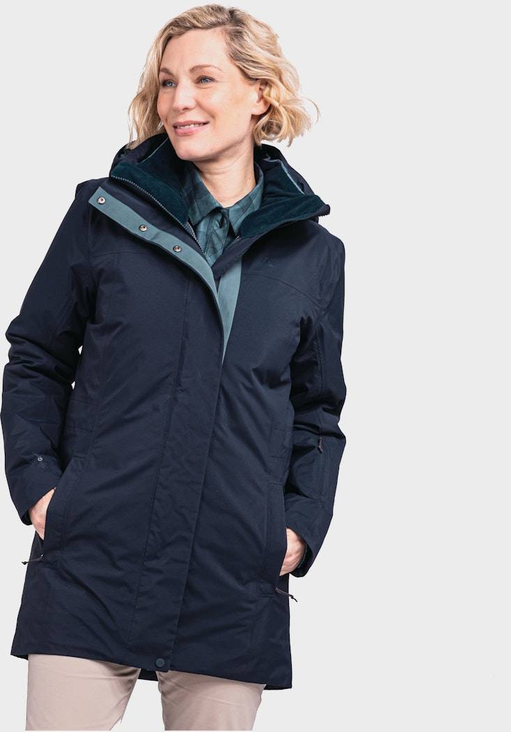 Schöffel Wasserdichter und modischer 3in1 Parka