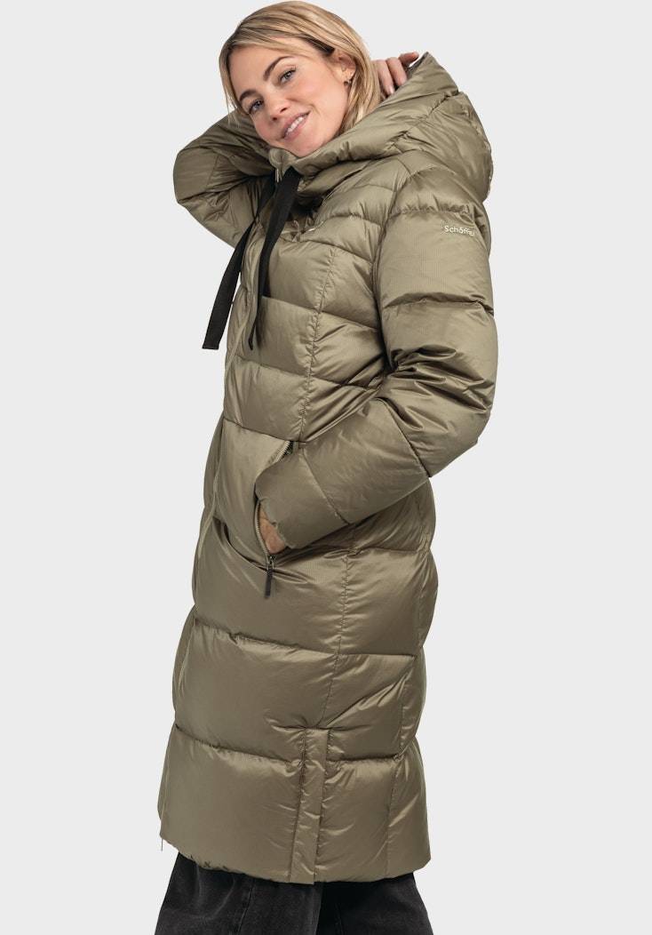 Schöffel Stylischer & super leichter Daunen Mantel Fabrikpreis