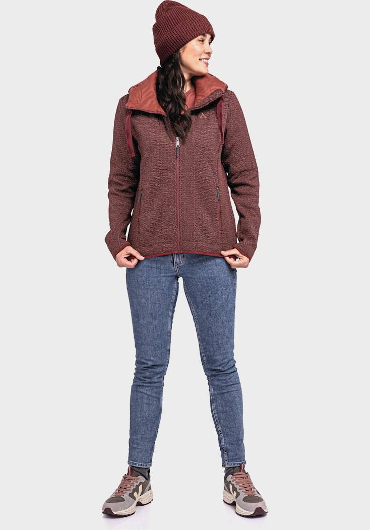 Schöffel Sehr warmer Fleece-Mix Hoody Sonderangebot