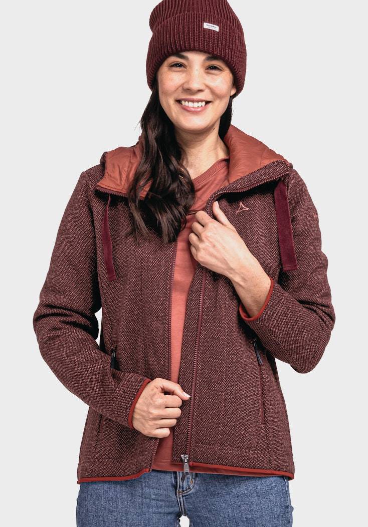 Schöffel Sehr warmer Fleece-Mix Hoody Sonderangebot