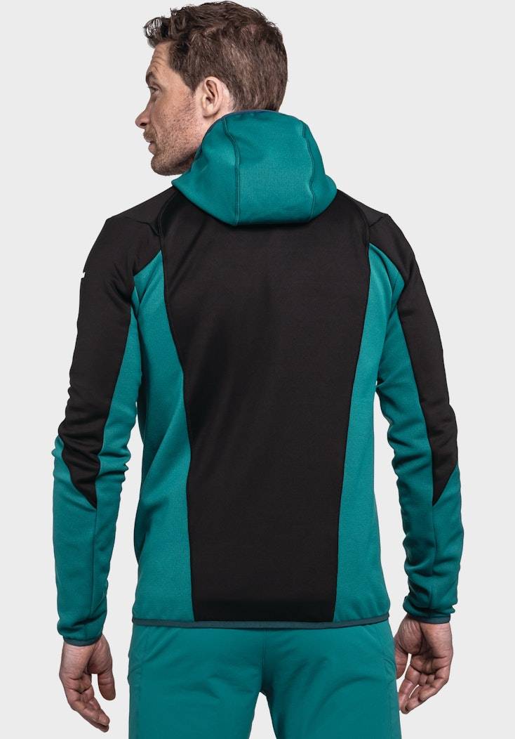 Schöffel Sportiver Fleece-Hoody aus Materialmix Cyber Monday