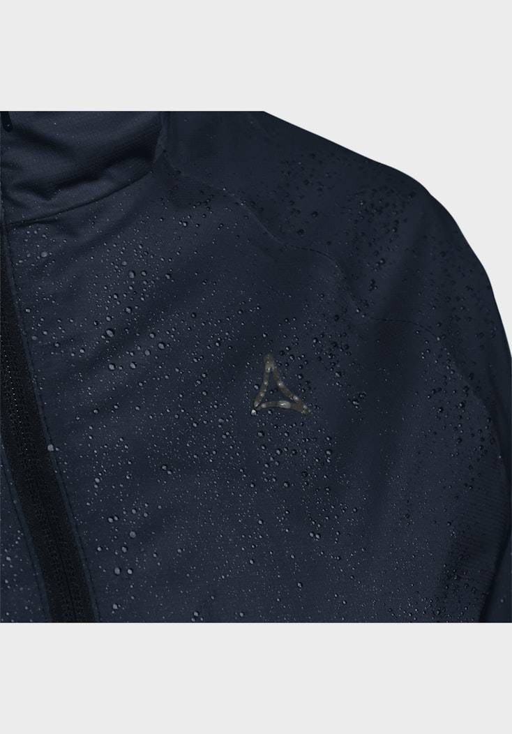 Schöffel Elastische Regenjacke mit Pack-Away Tasche Tägliche Deals