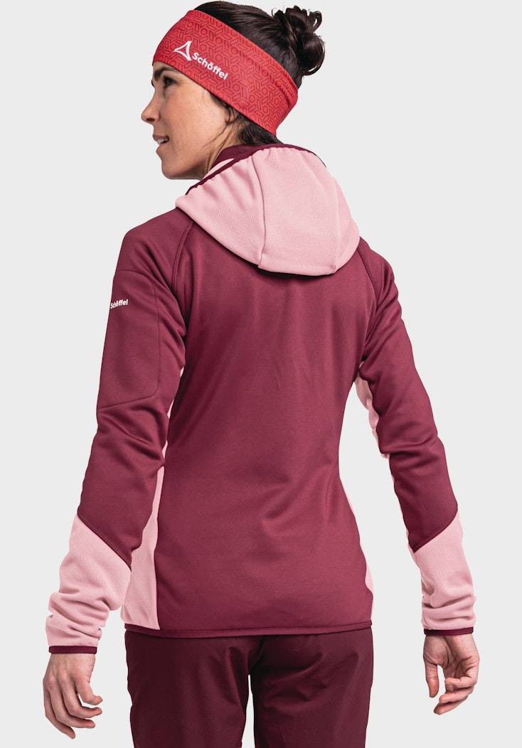Schöffel Sportiver Fleece-Hoody aus Materialmix Sonderangebote