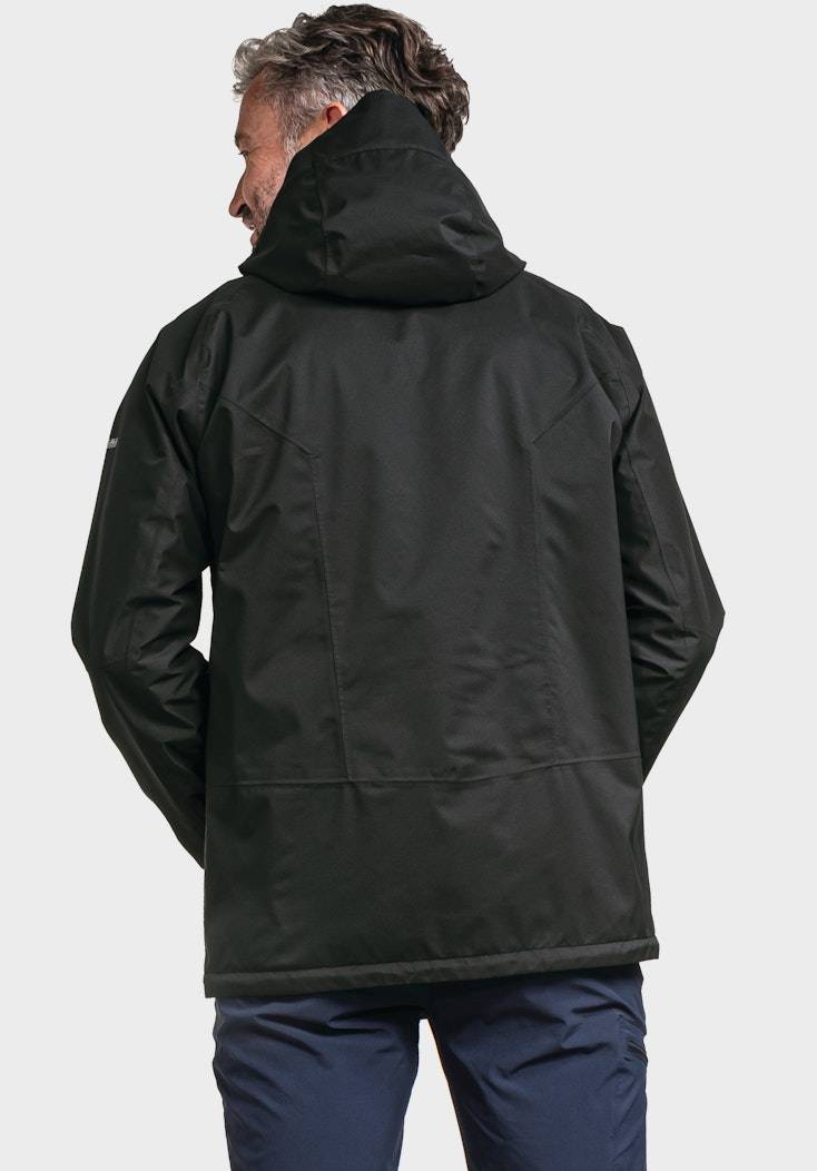 Schöffel Elastische Regenjacke mit Pack-Away Tasche Sonderangebot der Fabrik