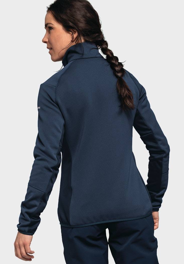 Schöffel Sportive Fleece-Jacke aus Materialmix im Angebot