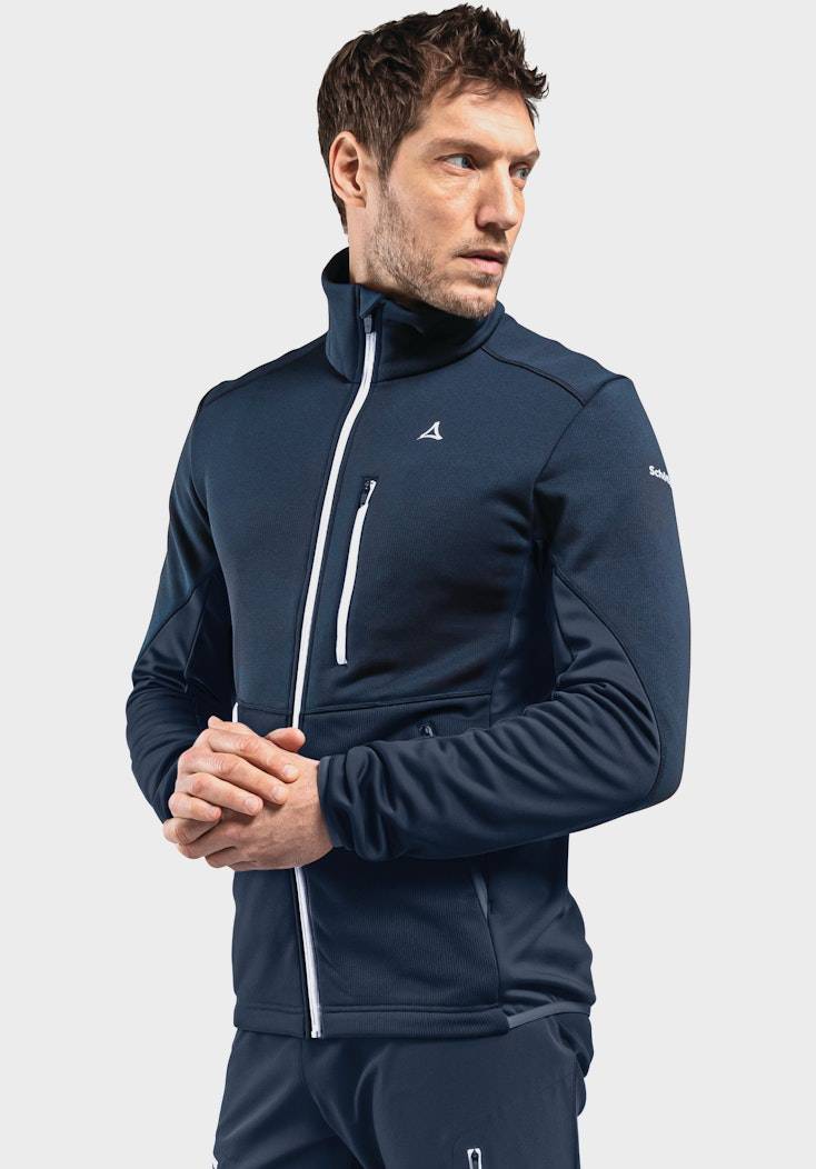 Schöffel Sportive Fleece-Jacke aus Materialmix JETZT KAUFEN