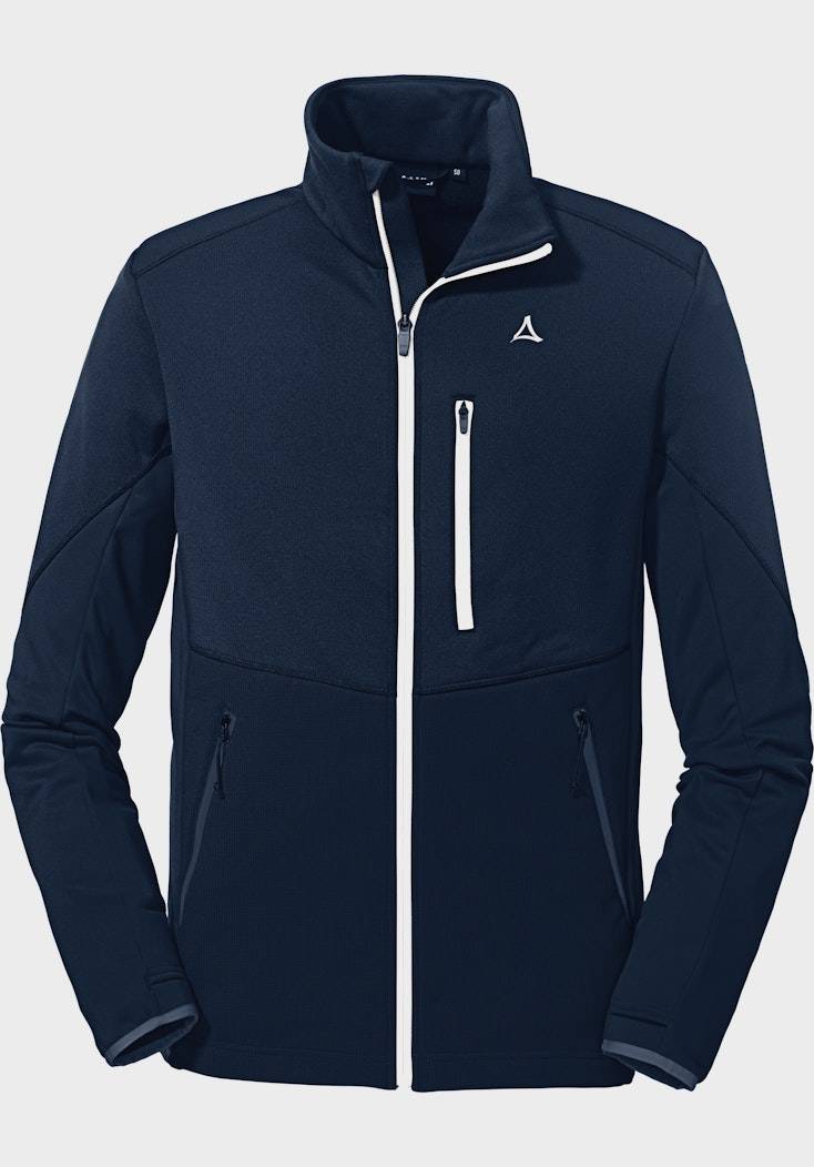 Schöffel Sportive Fleece-Jacke aus Materialmix JETZT KAUFEN