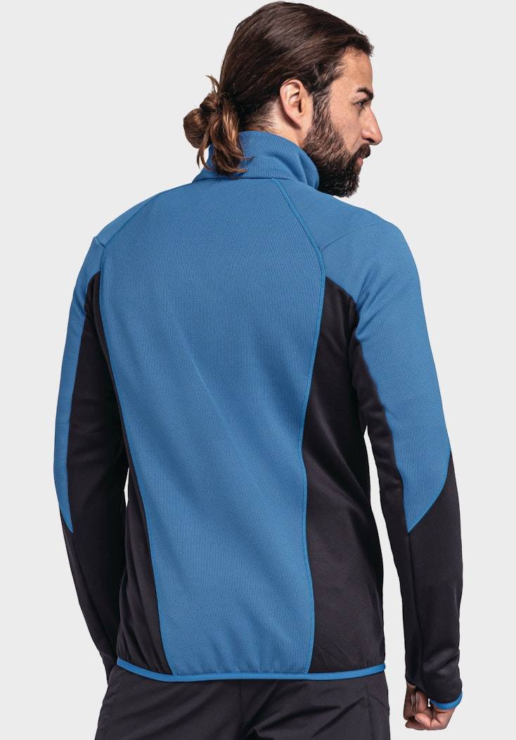 Schöffel Sportive Fleece-Jacke aus Materialmix Neueste Stile