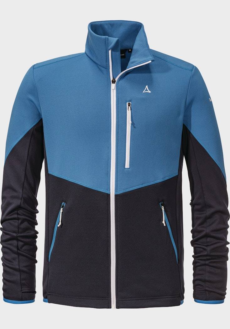 Schöffel Sportive Fleece-Jacke aus Materialmix Neueste Stile