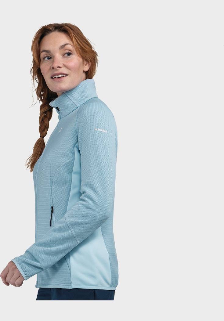 Schöffel Sportive Fleece-Jacke aus Materialmix Speichern exportieren