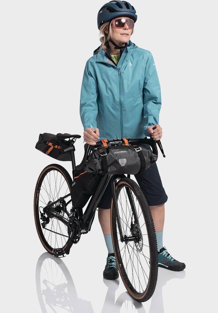 Schöffel Wasserdichte & atmungsaktive Bikejacke Lagerräumung