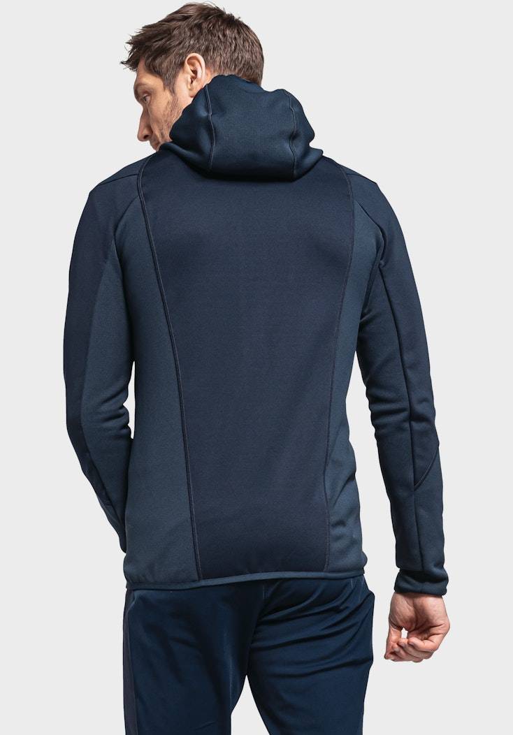 Schöffel Sportiver Fleece-Hoody aus Materialmix Sonderangebote