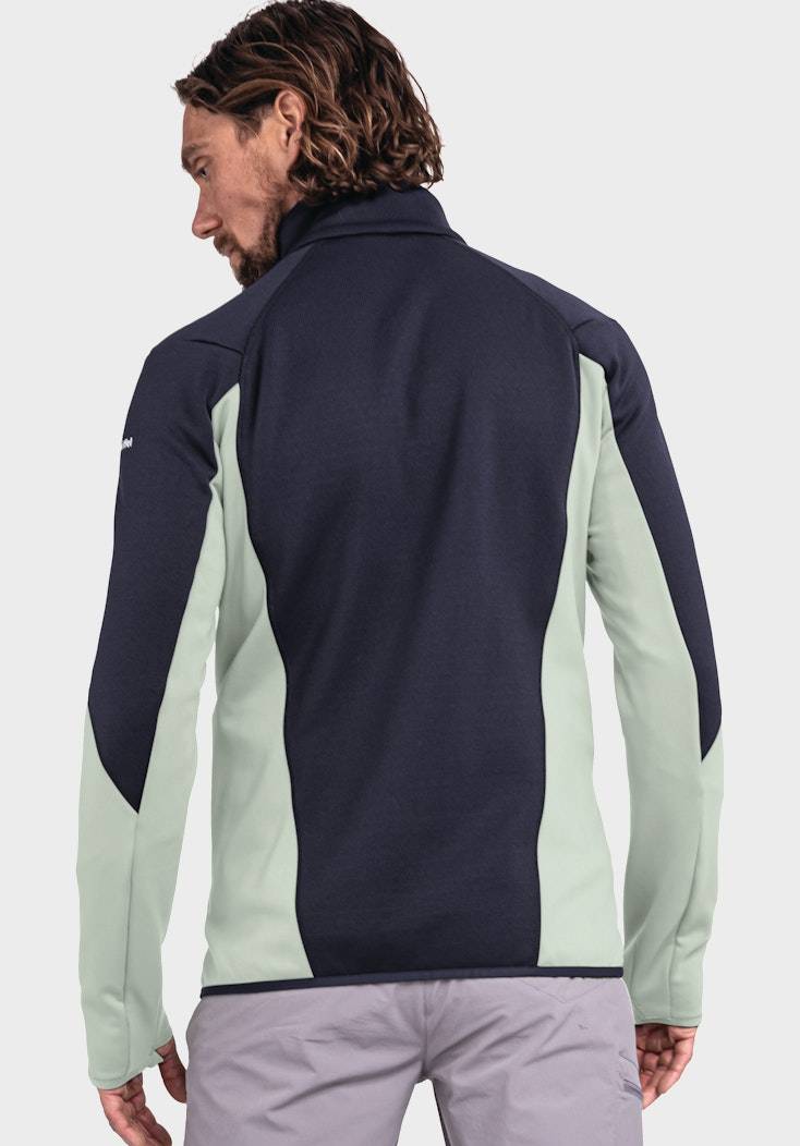 Schöffel Sportive Fleece-Jacke aus Materialmix Riesige Ersparnisse
