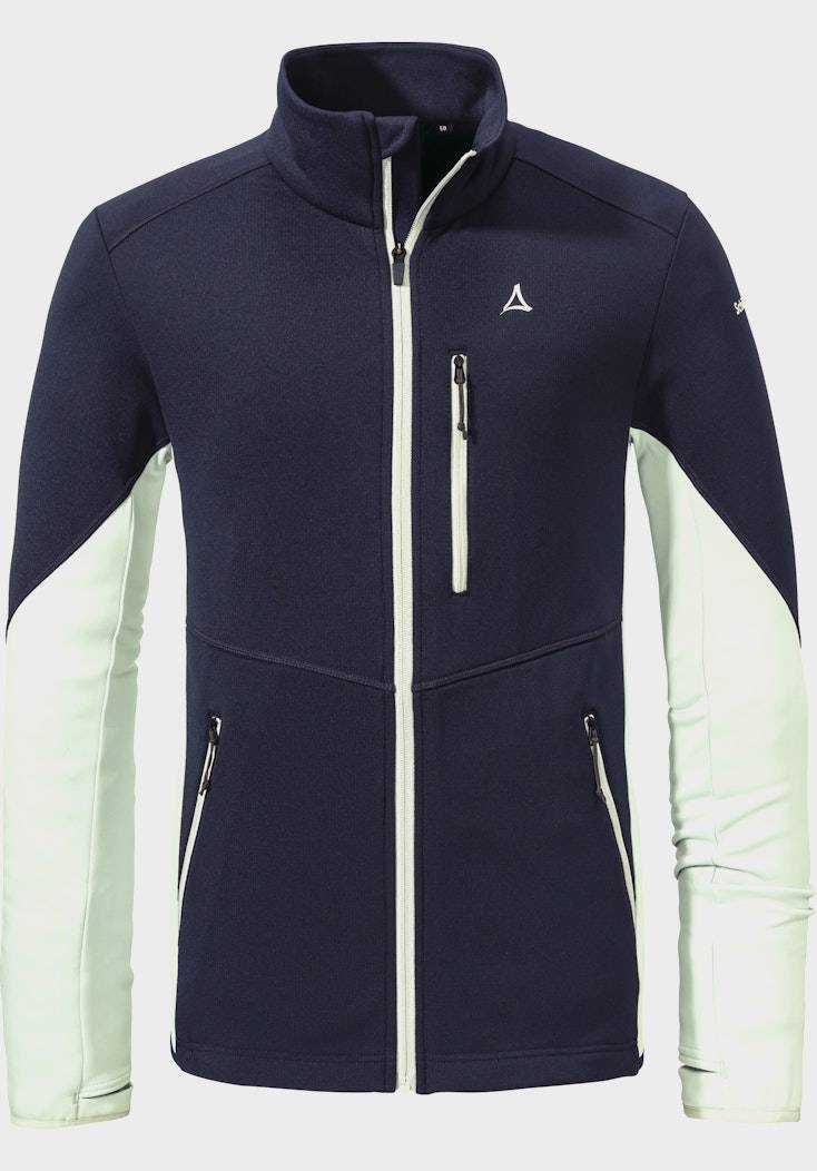 Schöffel Sportive Fleece-Jacke aus Materialmix Riesige Ersparnisse
