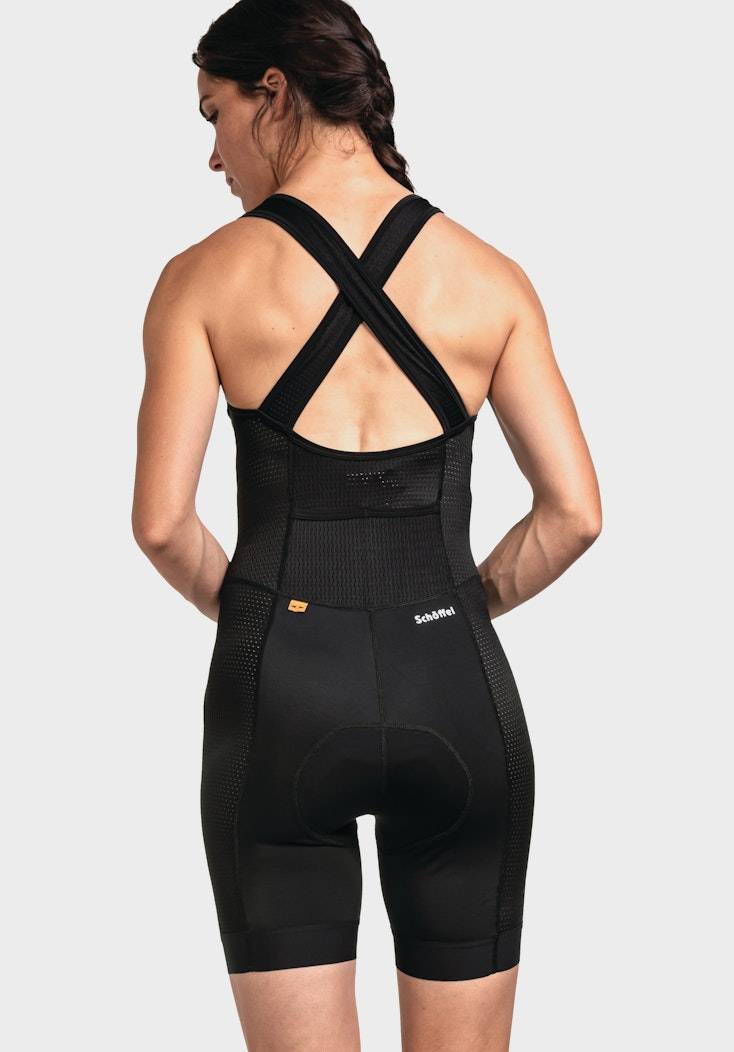 Schöffel Sportive Radinnenhose mit Hosenträgern Super Rabatt