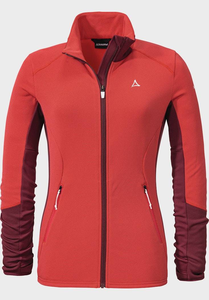 Schöffel Sportive Fleece-Jacke aus Materialmix Fabrikladen