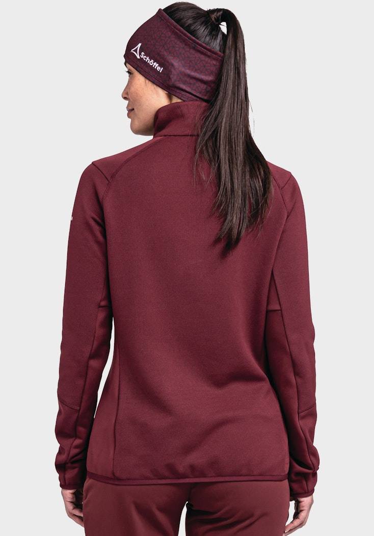 Schöffel Sportive Fleece-Jacke aus Materialmix Speichern exportieren