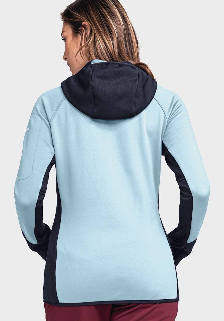 Schöffel Sportiver Fleece-Hoody aus Materialmix Jubiläumsangebot