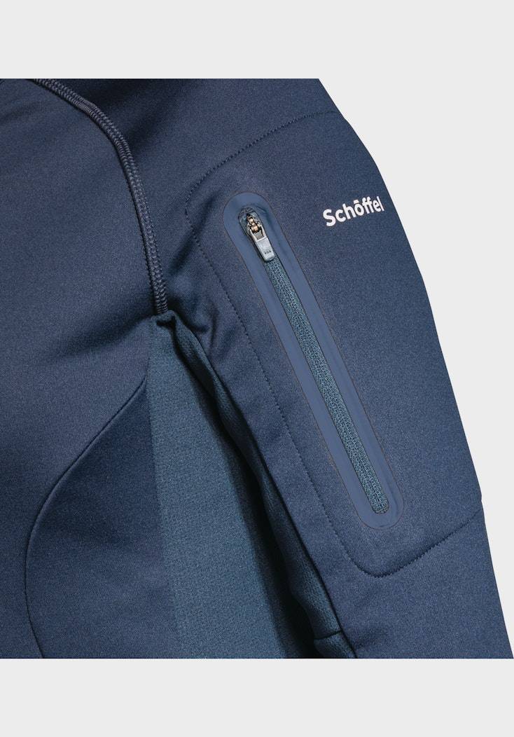 Schöffel Sportiver Fleece-Hoody aus Materialmix Lagerräumung