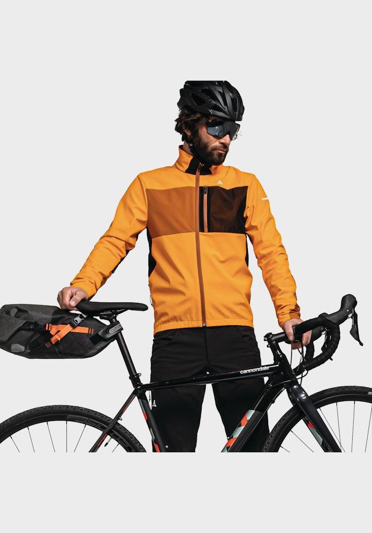 Schöffel Bike Softshell Jacke mit Materialmix Tiefpreis
