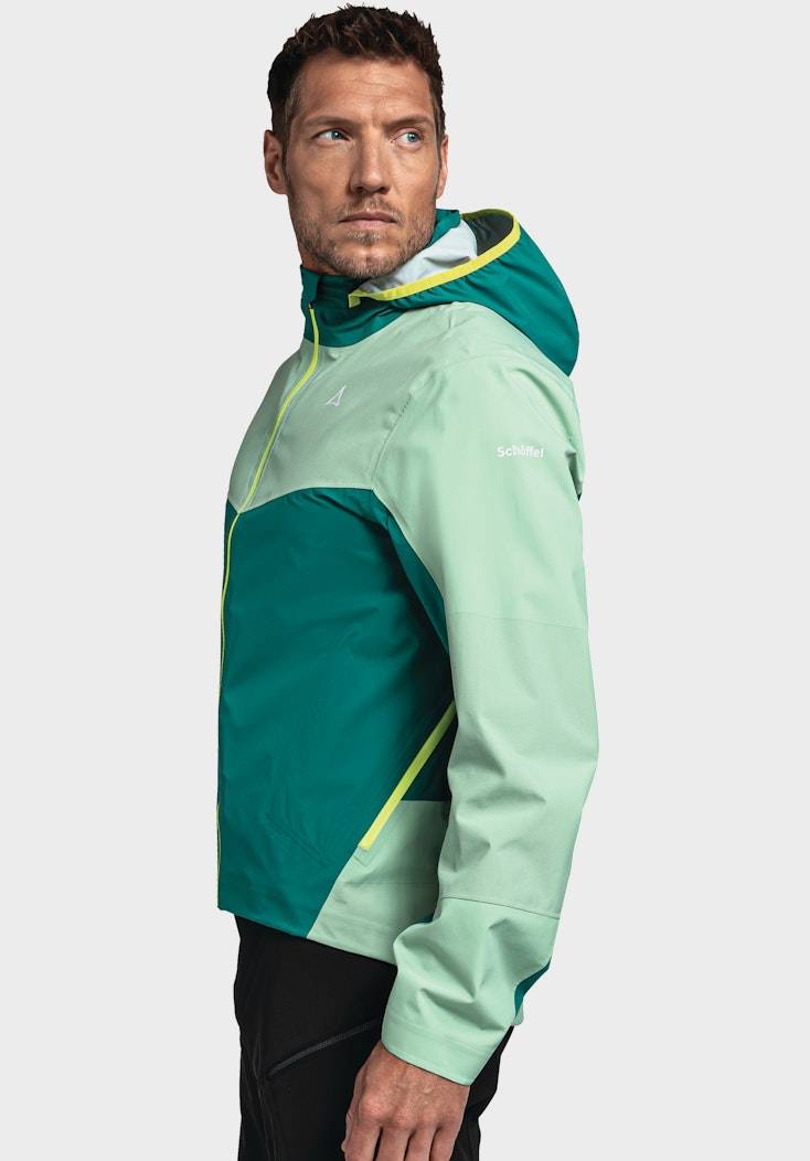 Schöffel Regenjacke mit optimaler Bike Ventilation Kostenloser Versand